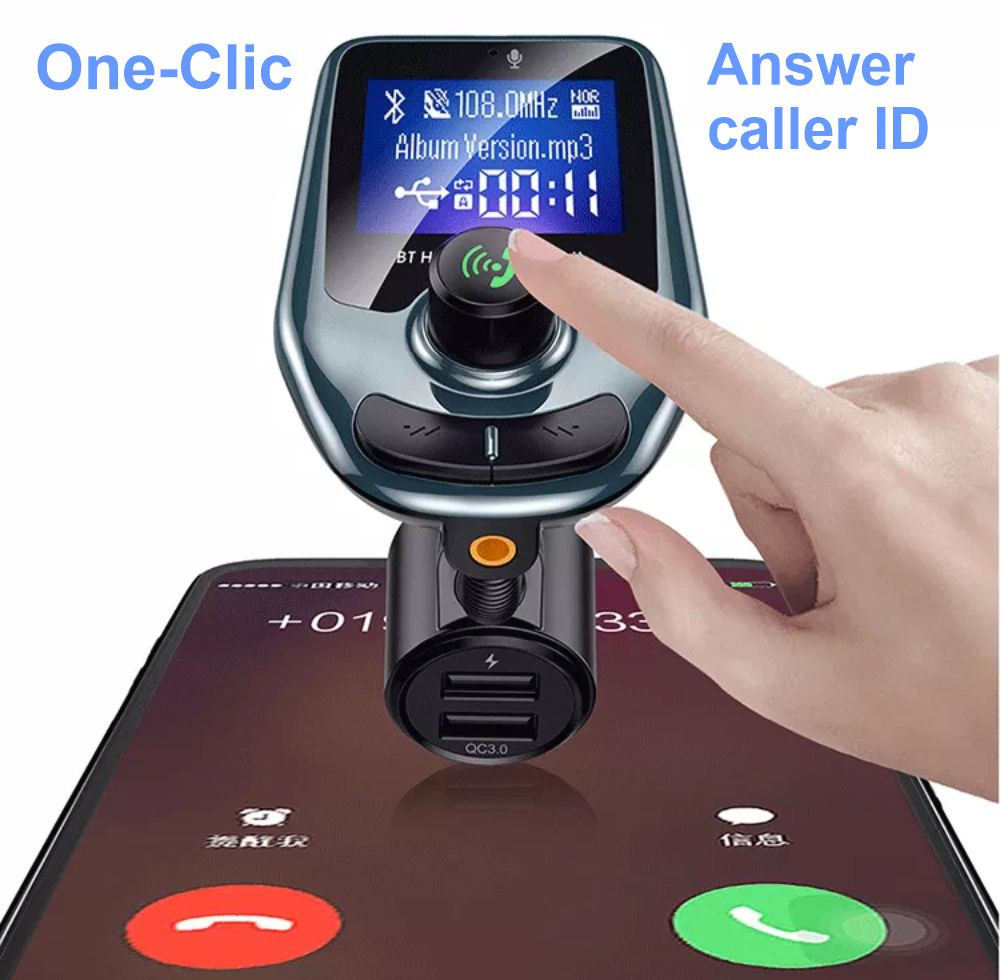 Transmisor De Carro Bluetooth mp3usb A30